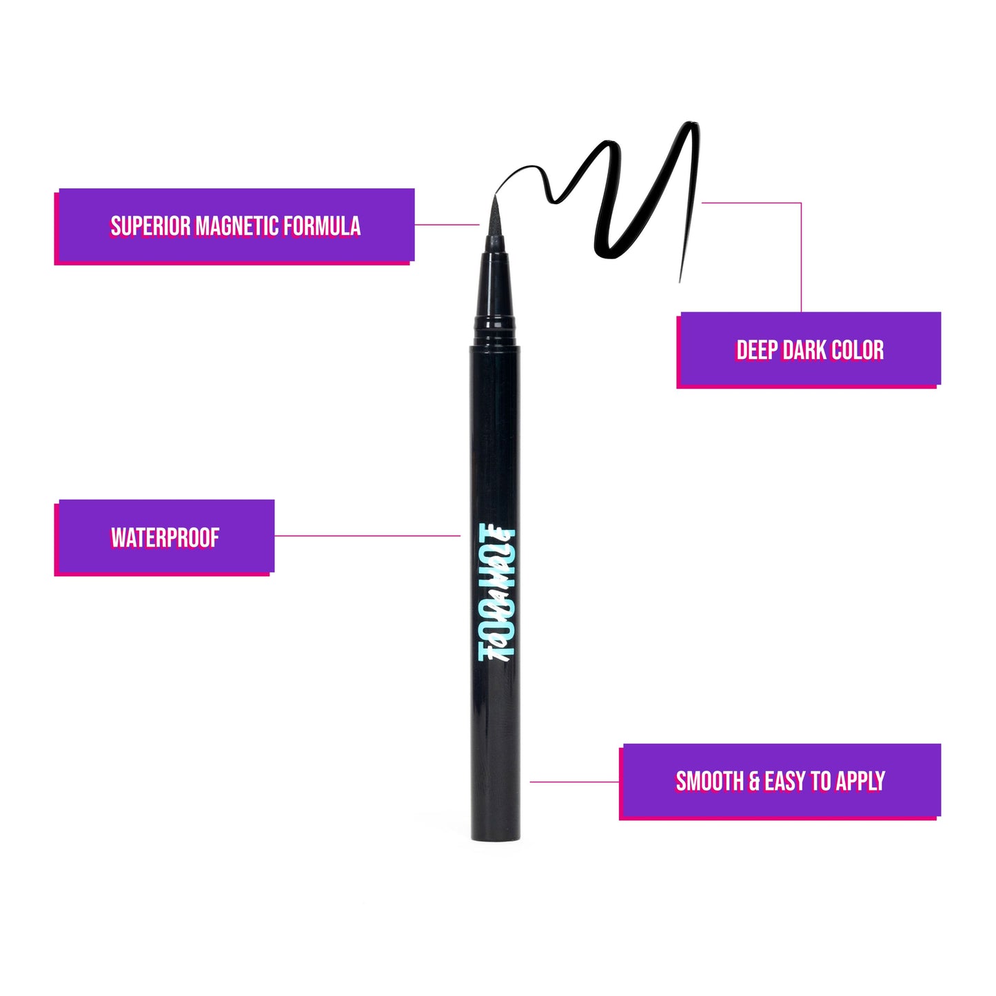 New COSMIC BLACK Magnetic Pen Eyeliner, for magnetic eyelashes